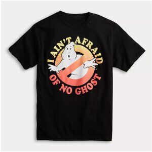 Men's Ghostbusters I Ain't Afraid of No Ghost Graphic Tee Size Small NWT